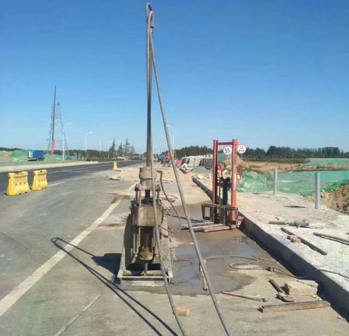 项城公路高聚物注浆加固